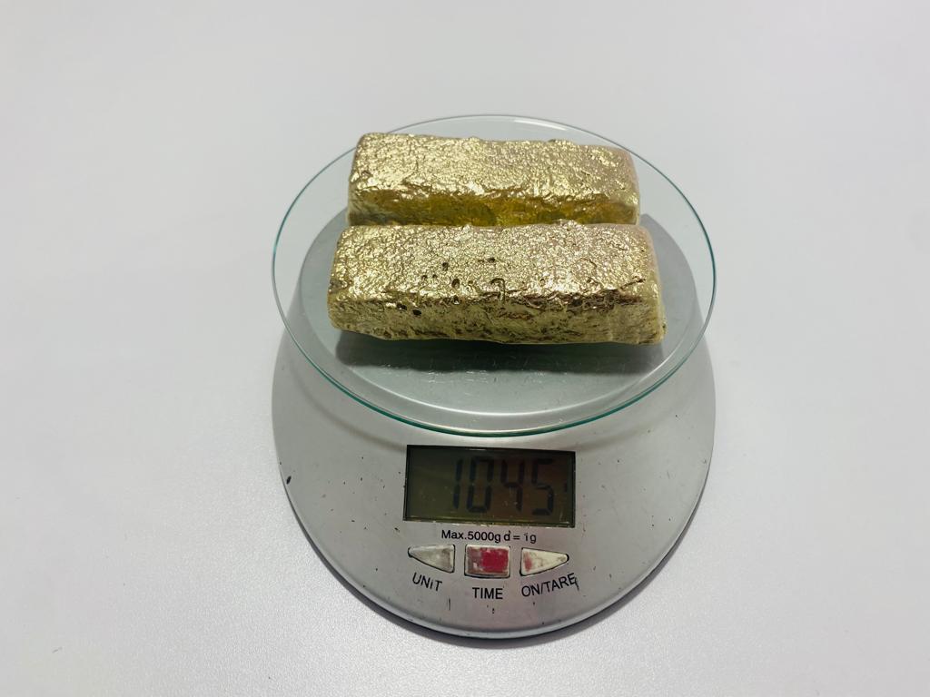 1045 Grams Scrap Gold Fro Gold Recovery