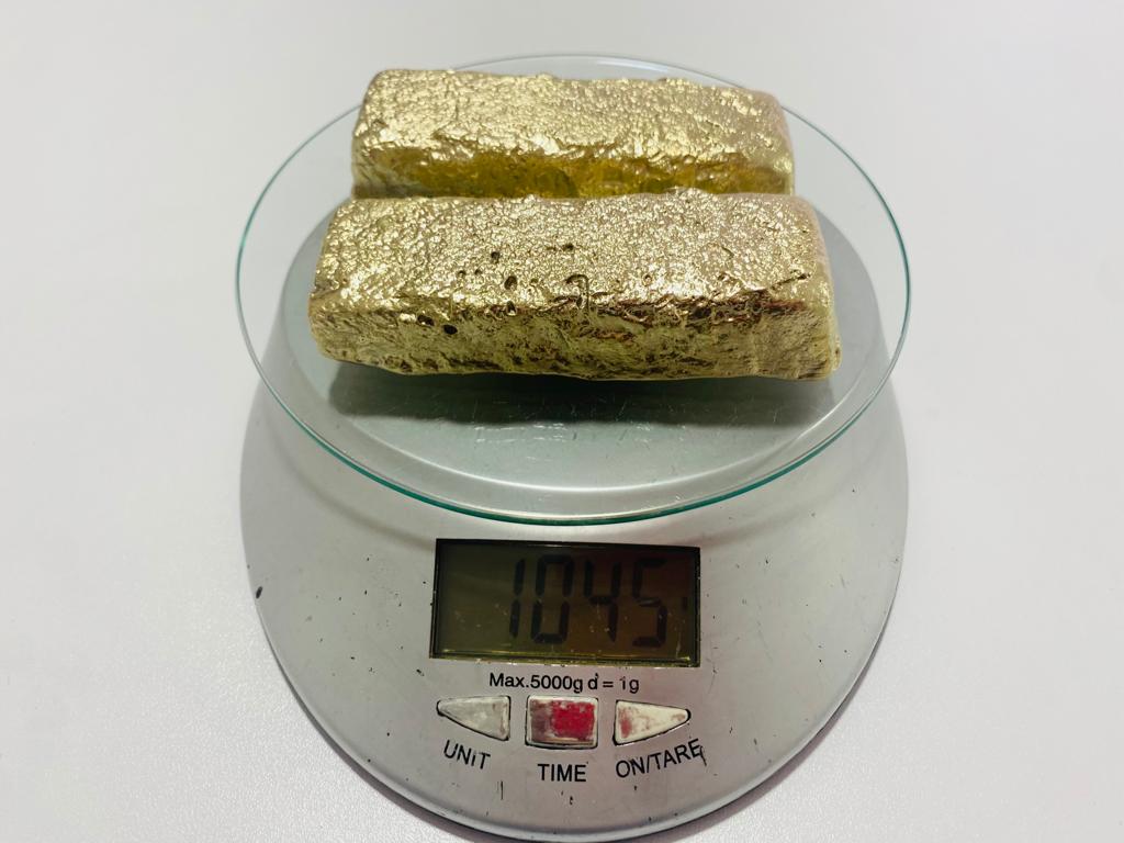 1045 Grams Scrap Gold Fro Gold Recovery