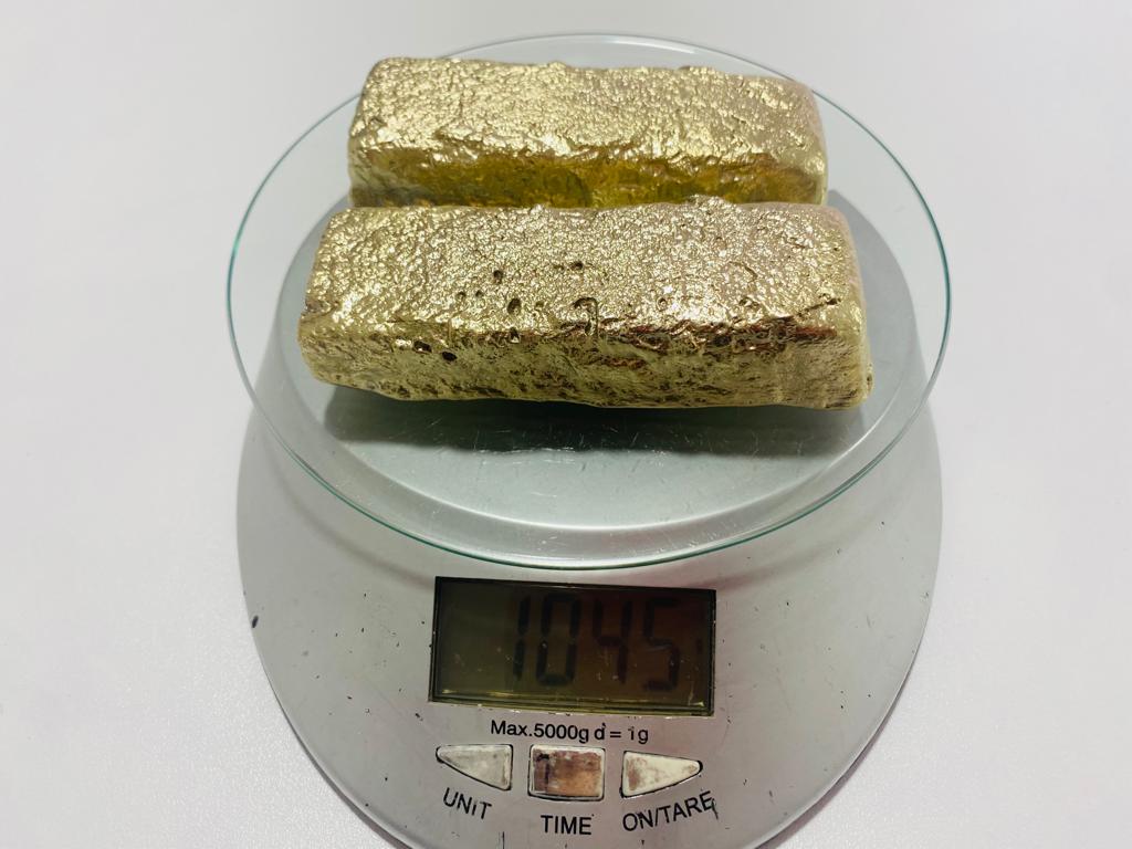 1045 Grams Scrap Gold Fro Gold Recovery