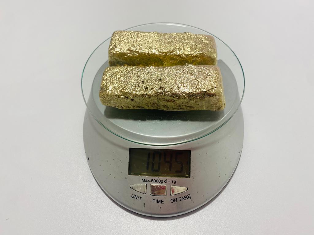 1045 Grams Scrap Gold Fro Gold Recovery