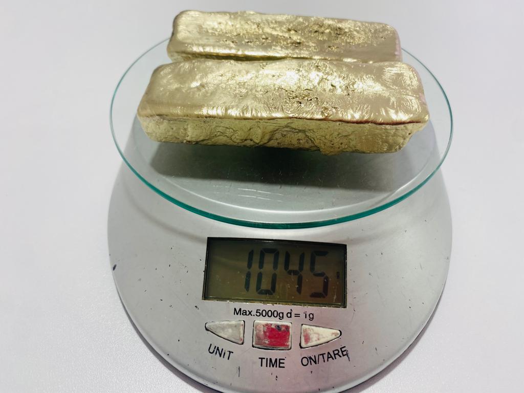 1045 Grams Scrap Gold Fro Gold Recovery