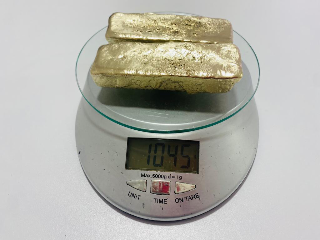 1045 Grams Scrap Gold Fro Gold Recovery