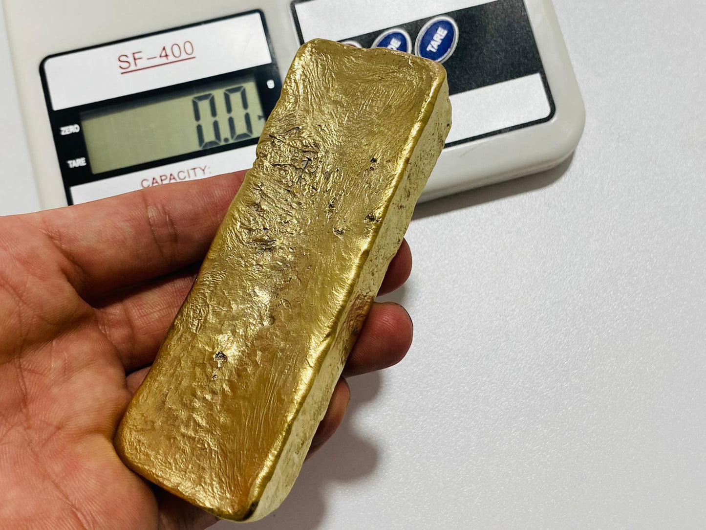 Ingot 20.7 Oz Nordic Gold Bar Hand Poured Casting