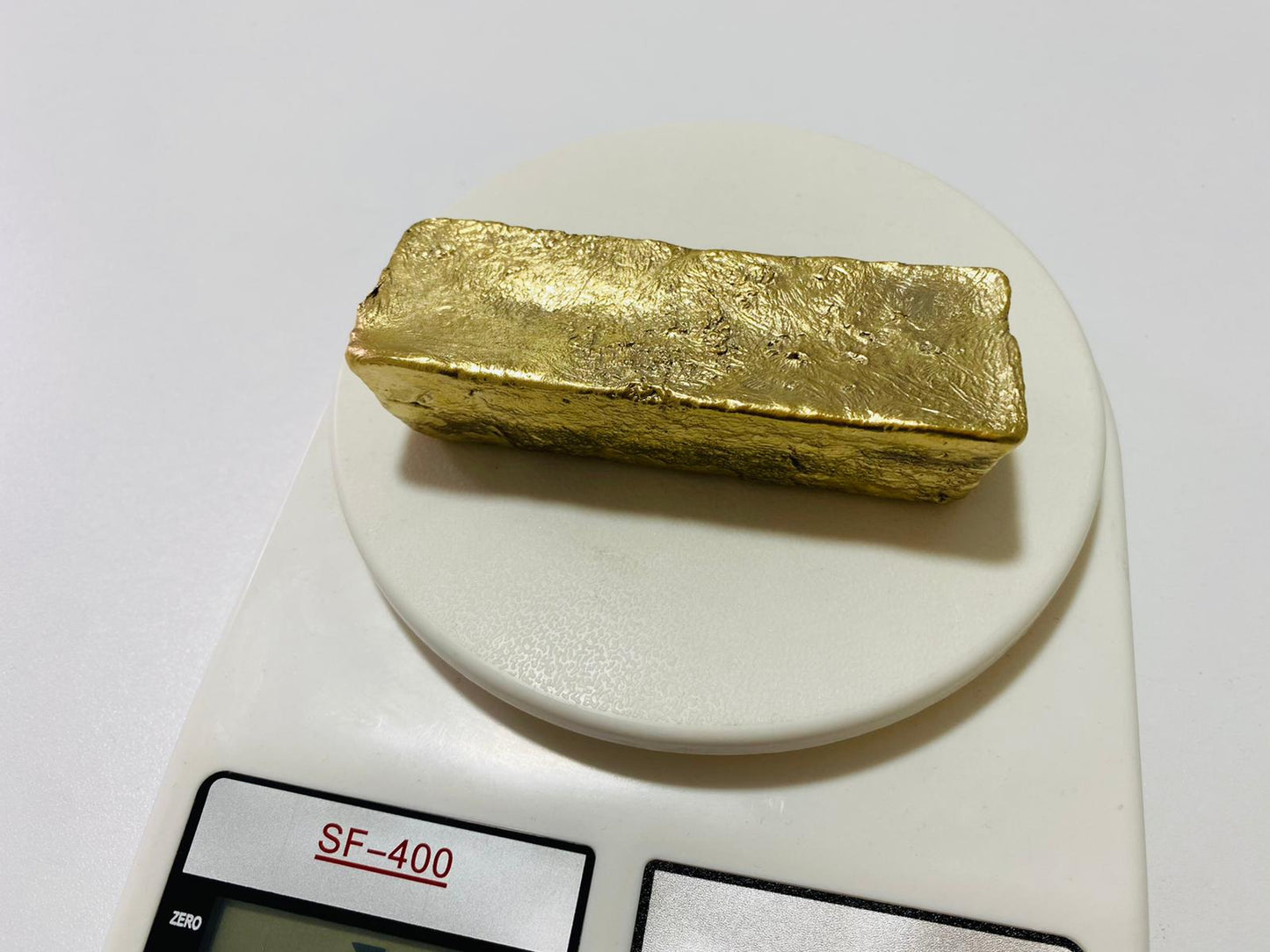 Ingot 25.7 Oz Nordic Gold Bar Hand Poured Casting