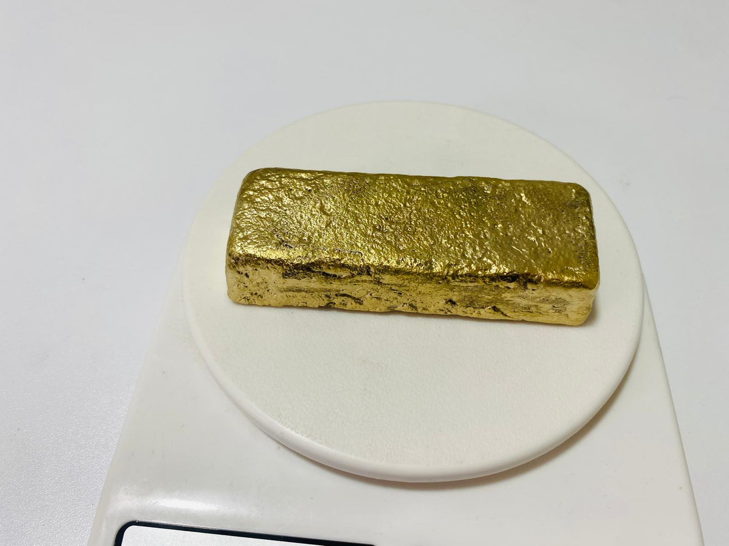 Ingot 25.7 Oz Nordic Gold Bar Hand Poured Casting