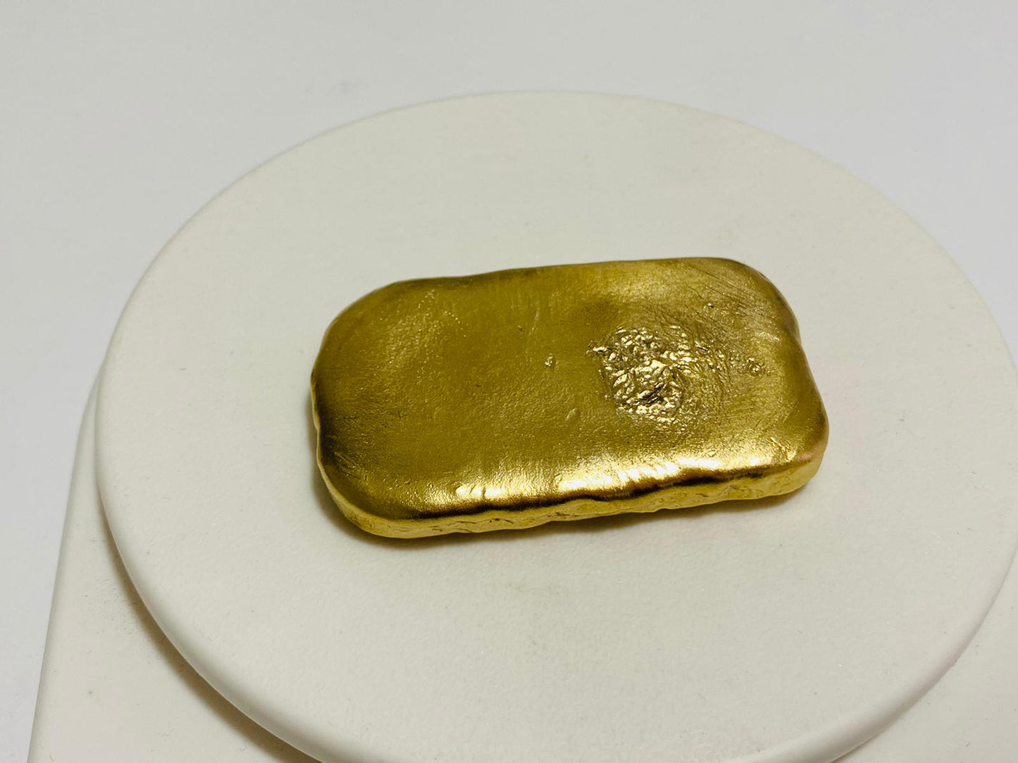 Ingot 9.0 Oz Nordic Gold Bar Hand Poured Casting