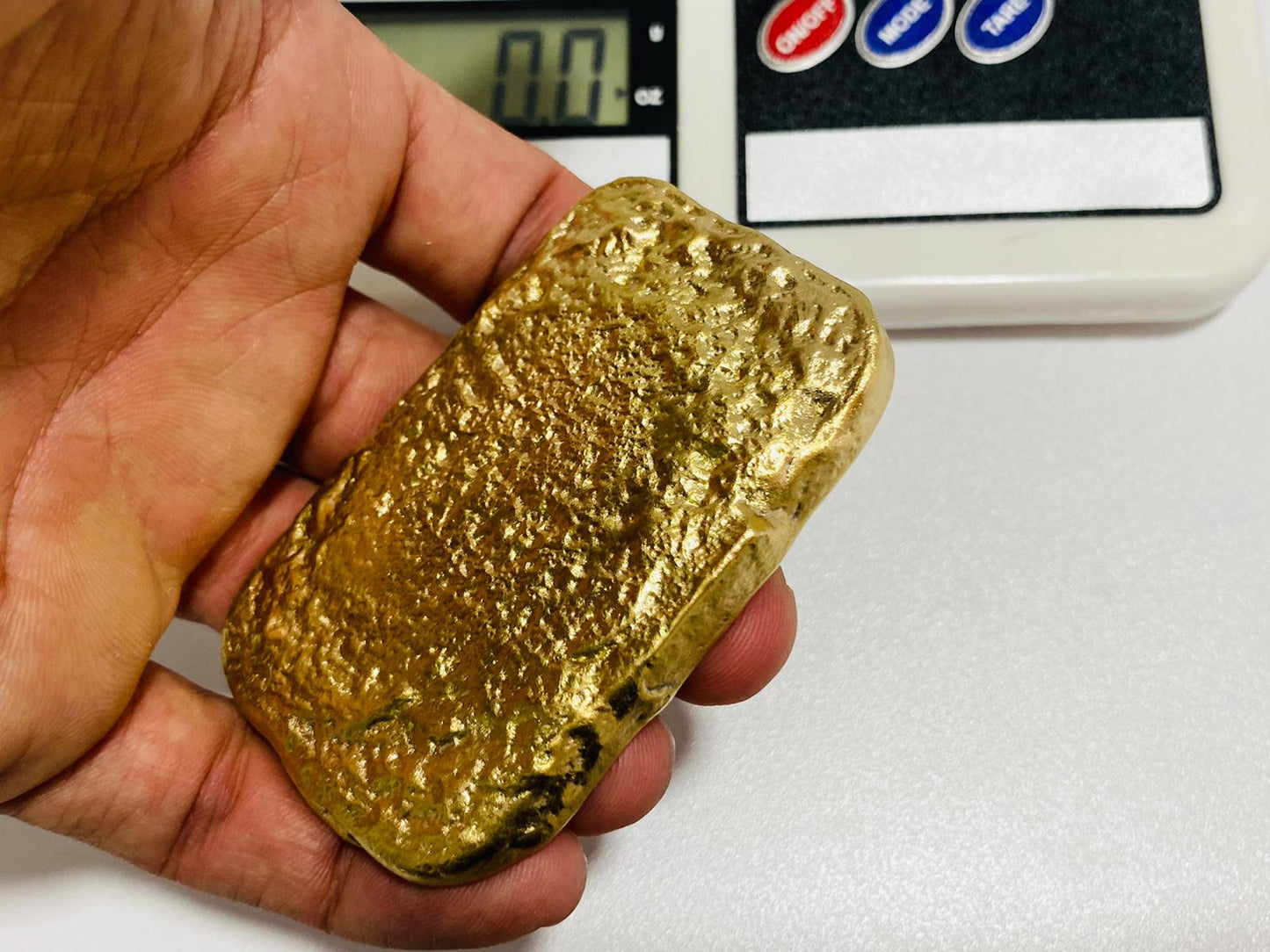 Ingot 9.0 Oz Nordic Gold Bar Hand Poured Casting