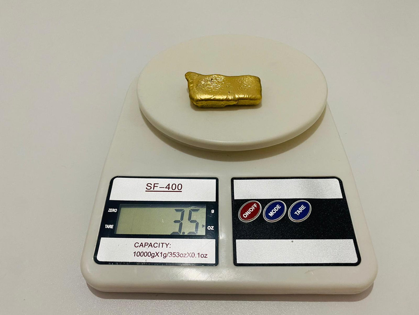 Ingot 3.5 Oz Nordic Gold Bar Hand Poured Casting