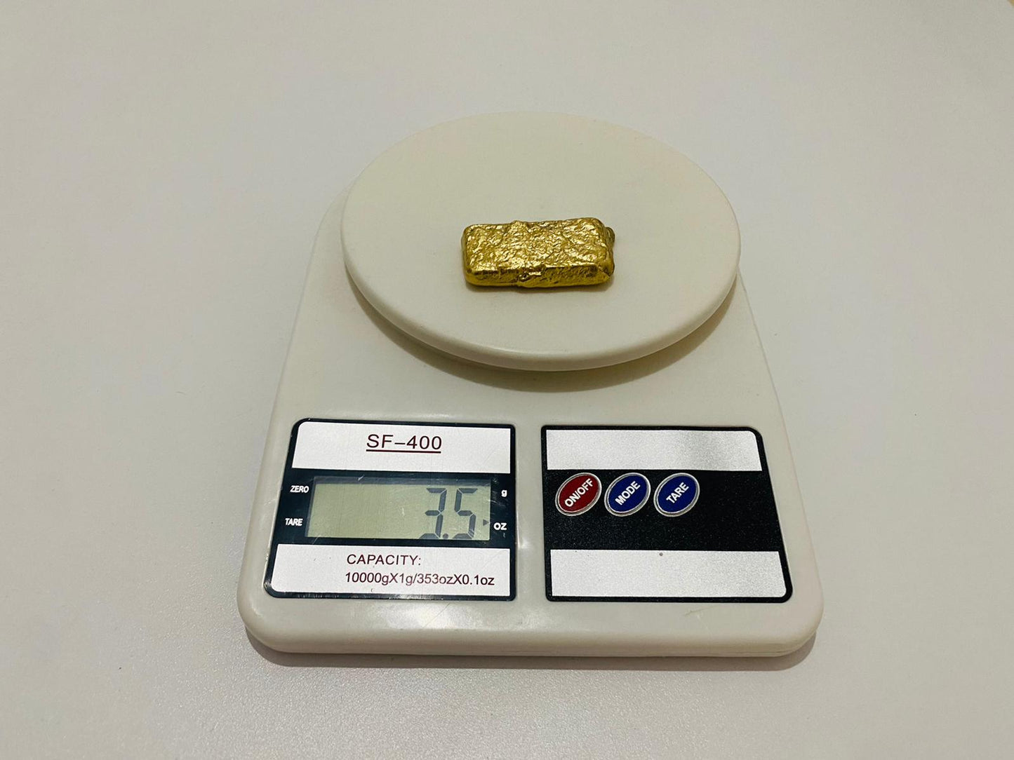 Ingot 3.5 Oz Nordic Gold Bar Hand Poured Casting