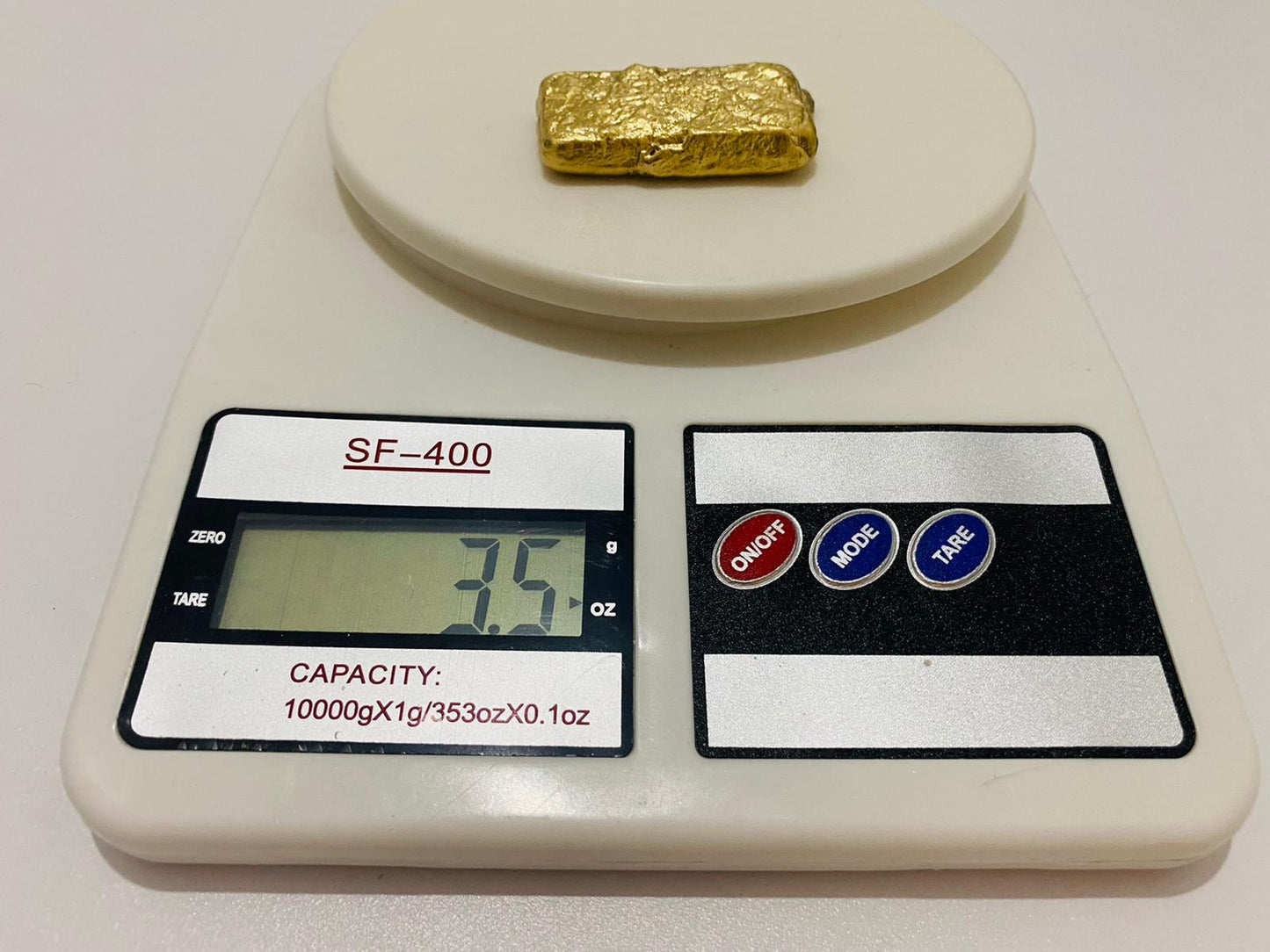 Ingot 3.5 Oz Nordic Gold Bar Hand Poured Casting