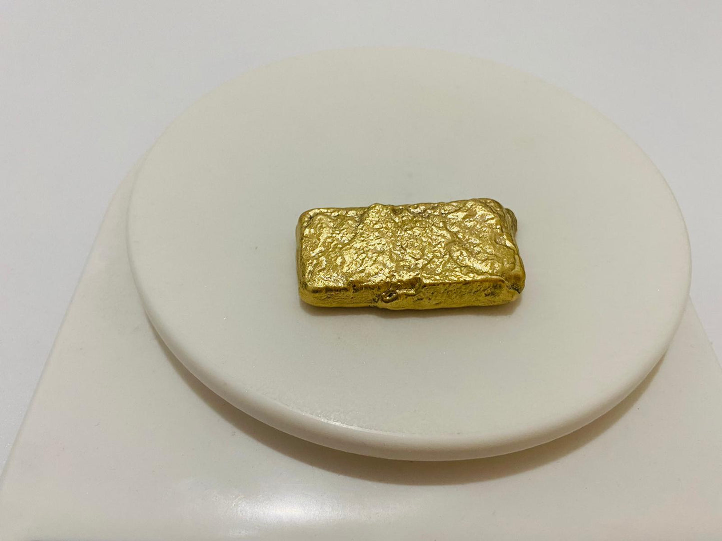 Ingot 3.5 Oz Nordic Gold Bar Hand Poured Casting