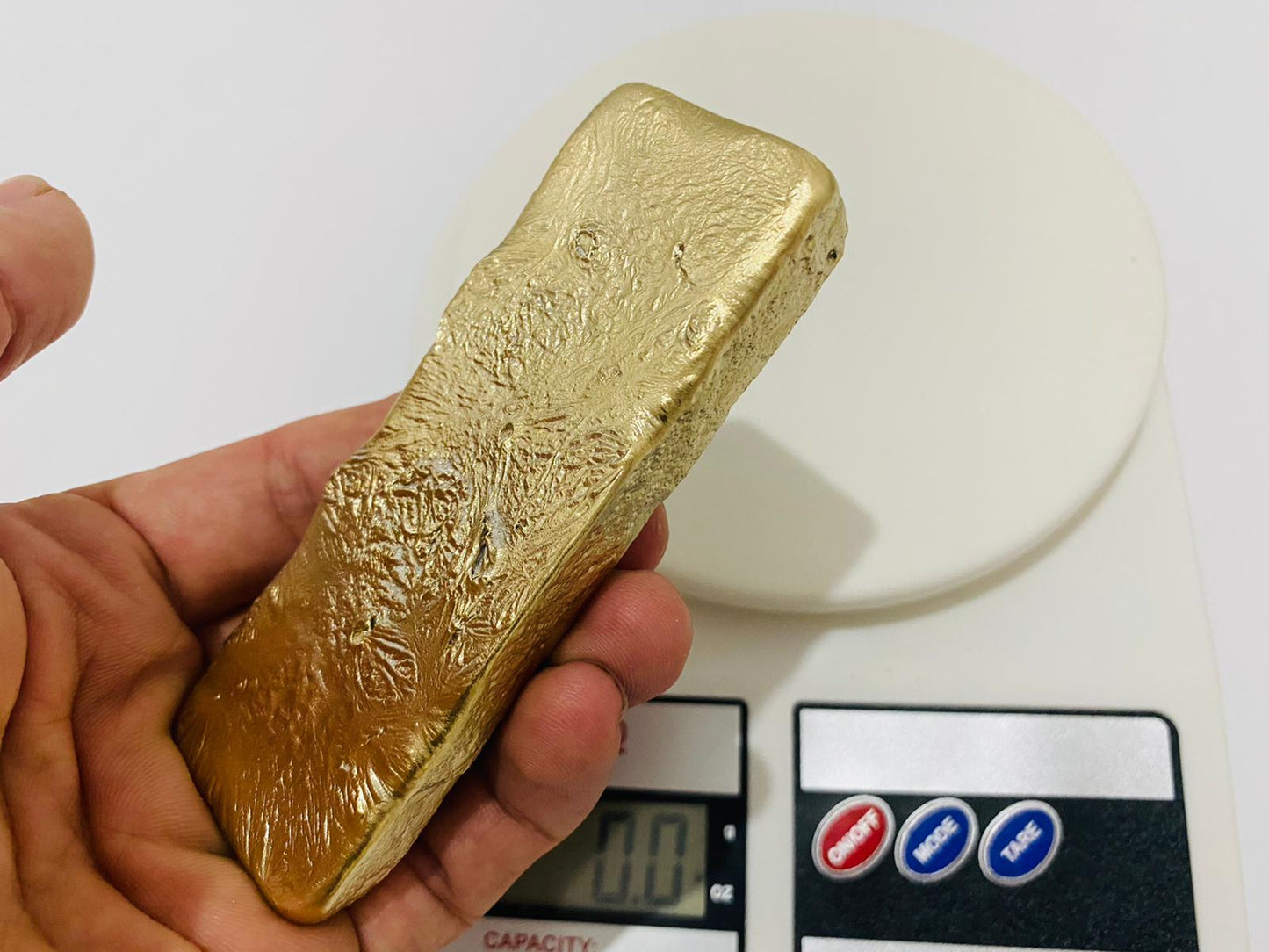 Ingot 14.9 Oz Nordic Gold Bar Hand Poured Casting
