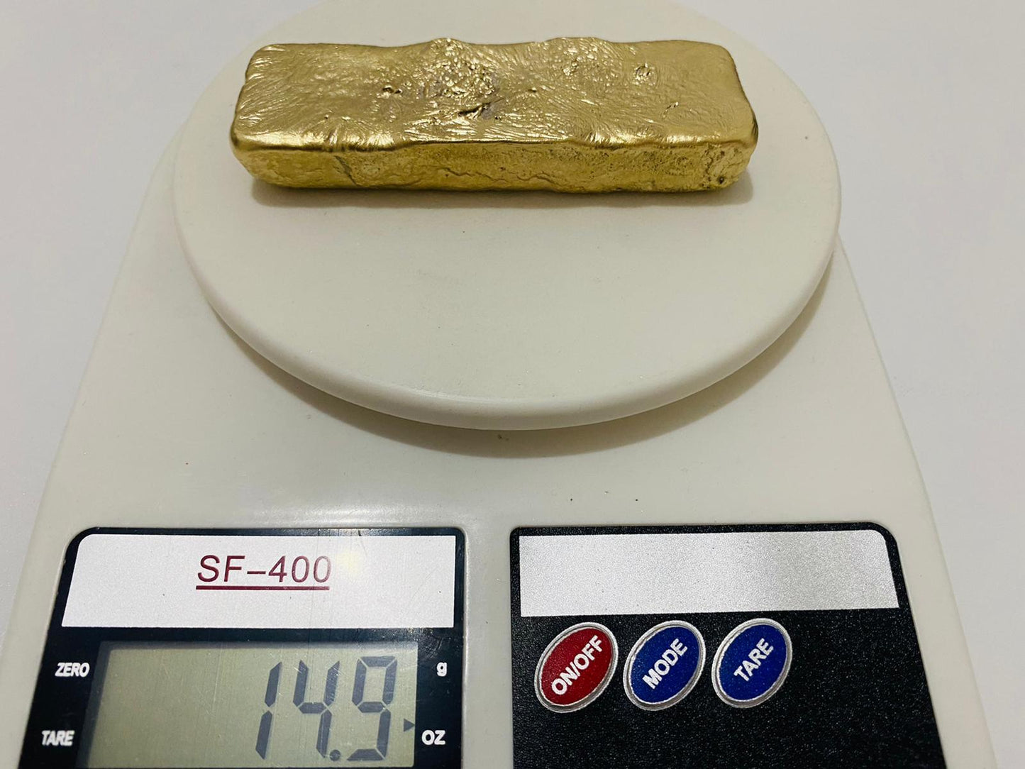 Ingot 14.9 Oz Nordic Gold Bar Hand Poured Casting