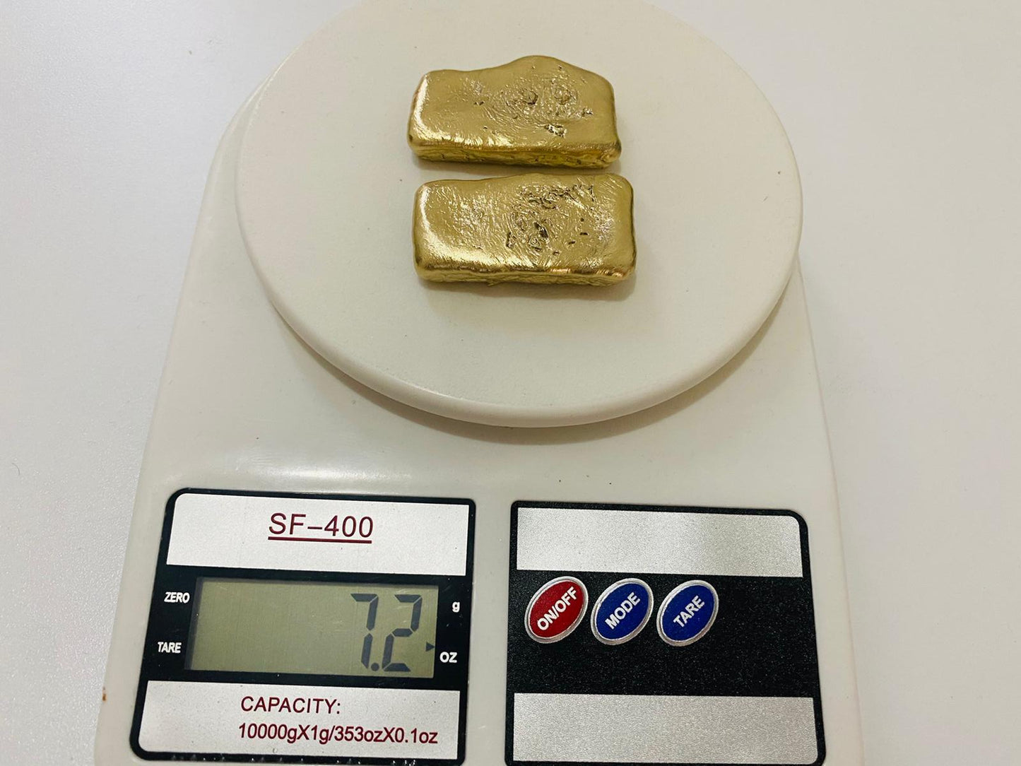 Ingot 7.2 Oz Nordic Gold Bar Hand Poured Casting