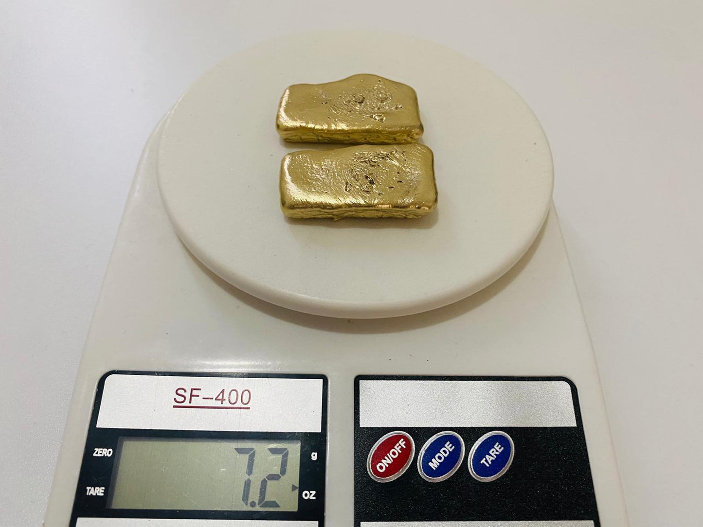 Ingot 7.2 Oz Nordic Gold Bar Hand Poured Casting