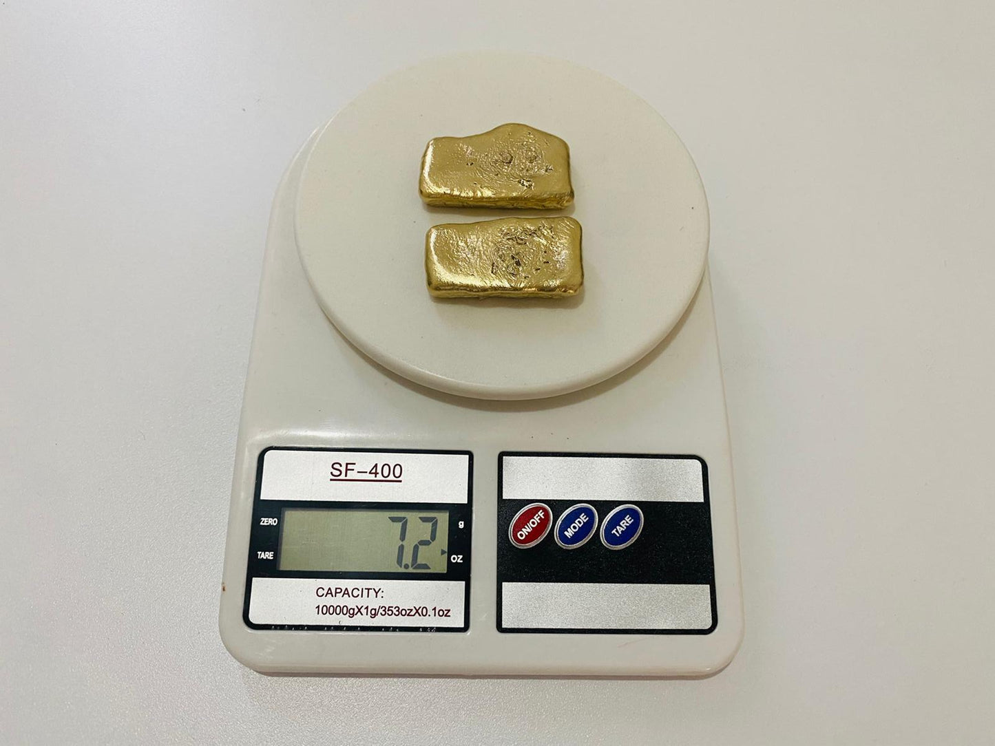 Ingot 7.2 Oz Nordic Gold Bar Hand Poured Casting
