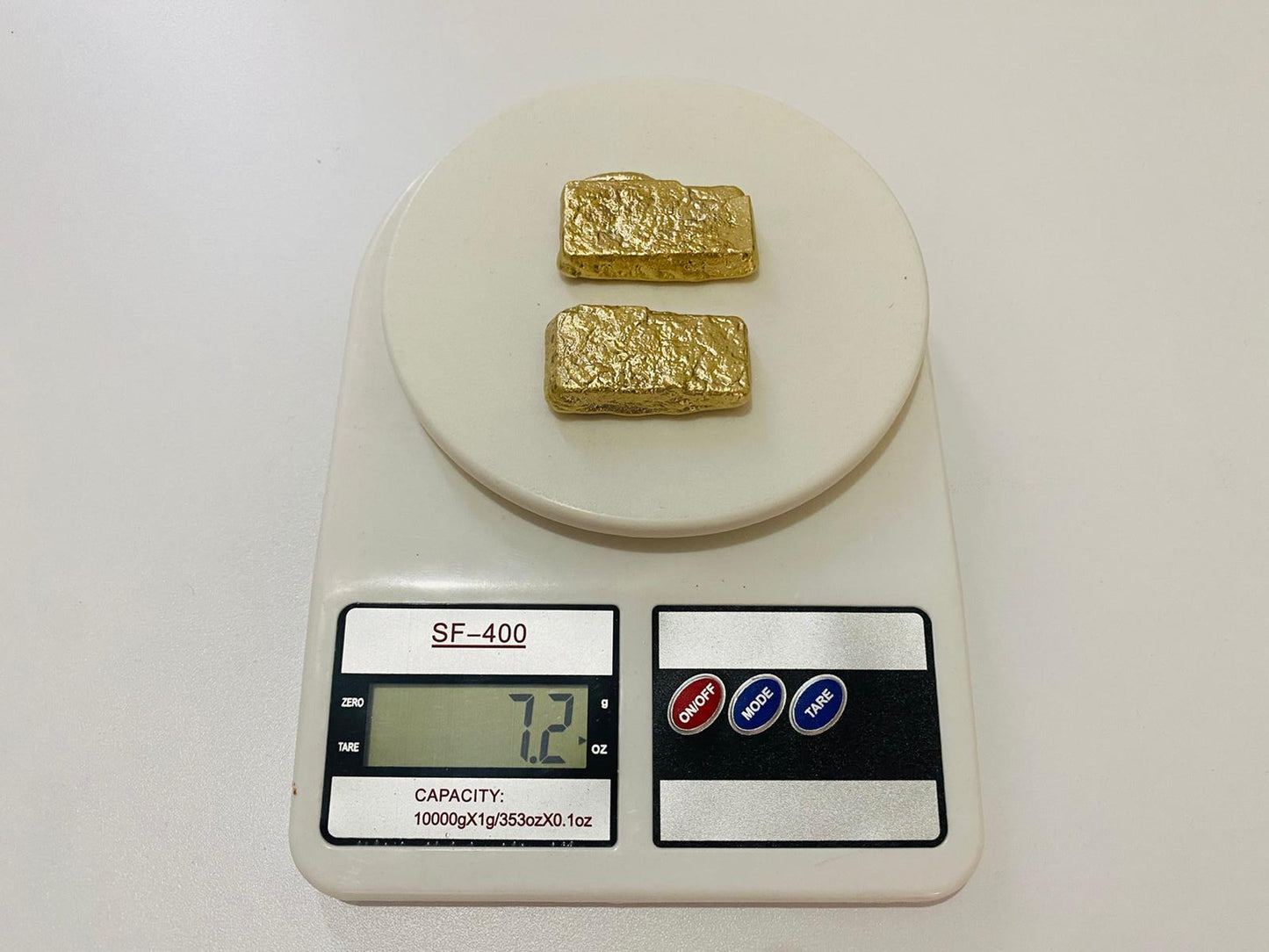 Ingot 7.2 Oz Nordic Gold Bar Hand Poured Casting
