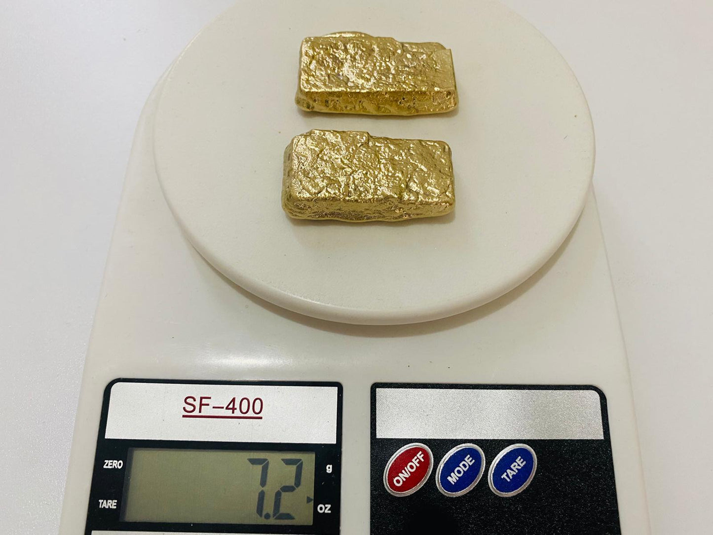 Ingot 7.2 Oz Nordic Gold Bar Hand Poured Casting