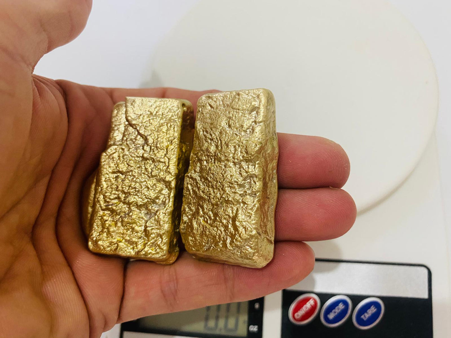 Ingot 7.2 Oz Nordic Gold Bar Hand Poured Casting