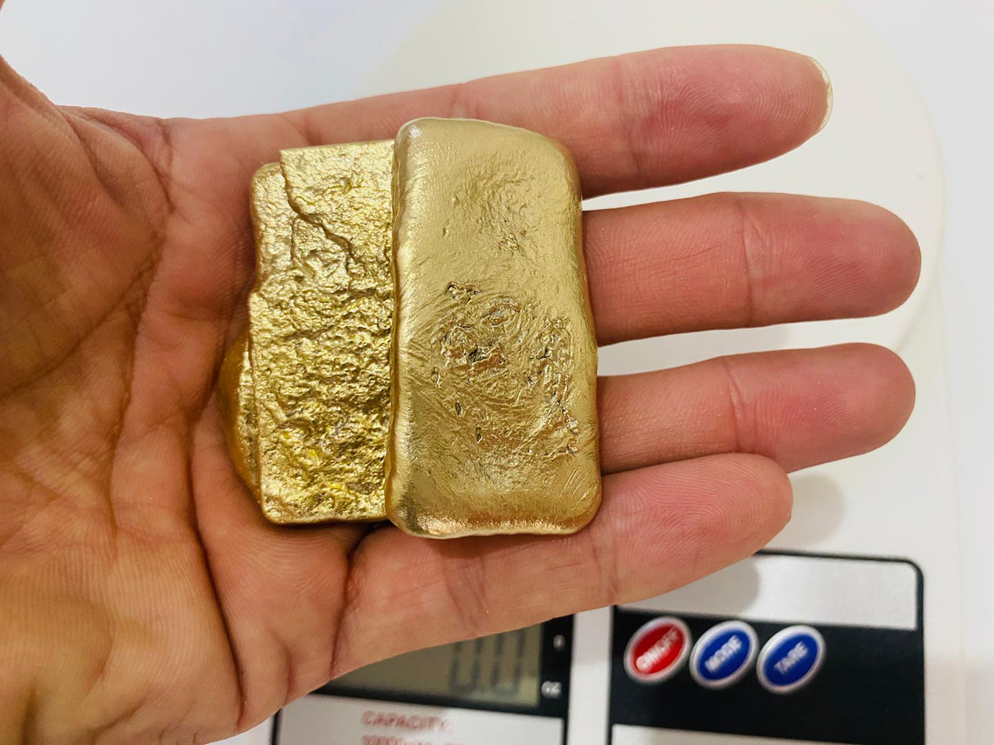 Ingot 7.2 Oz Nordic Gold Bar Hand Poured Casting