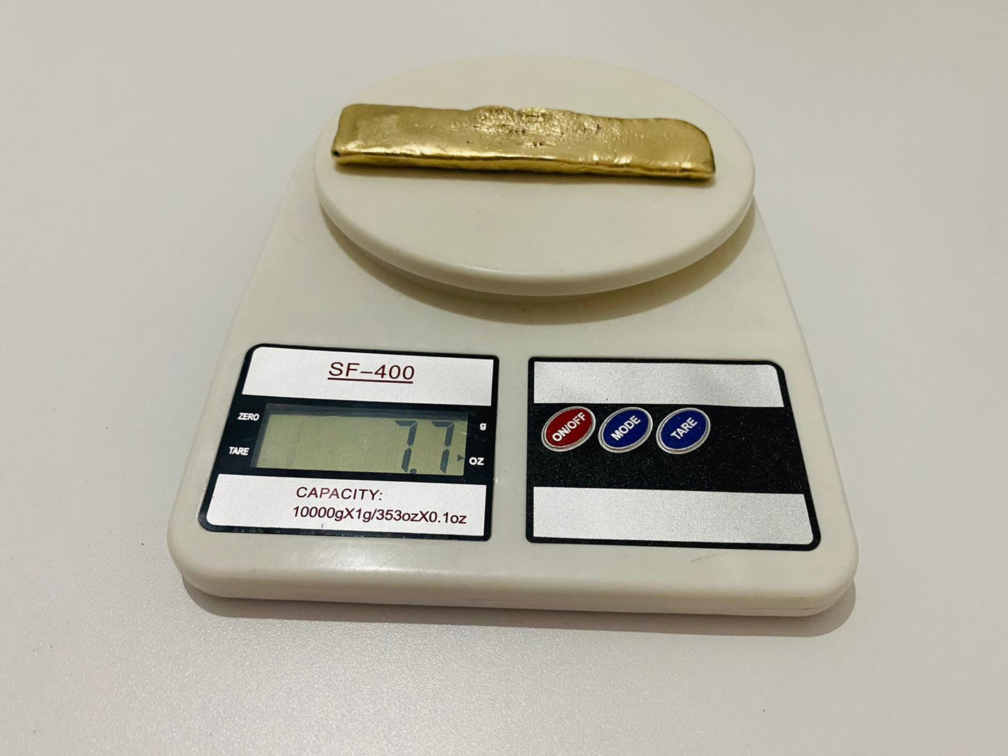 Ingot 7.7 Oz Nordic Gold Bar Hand Poured Casting