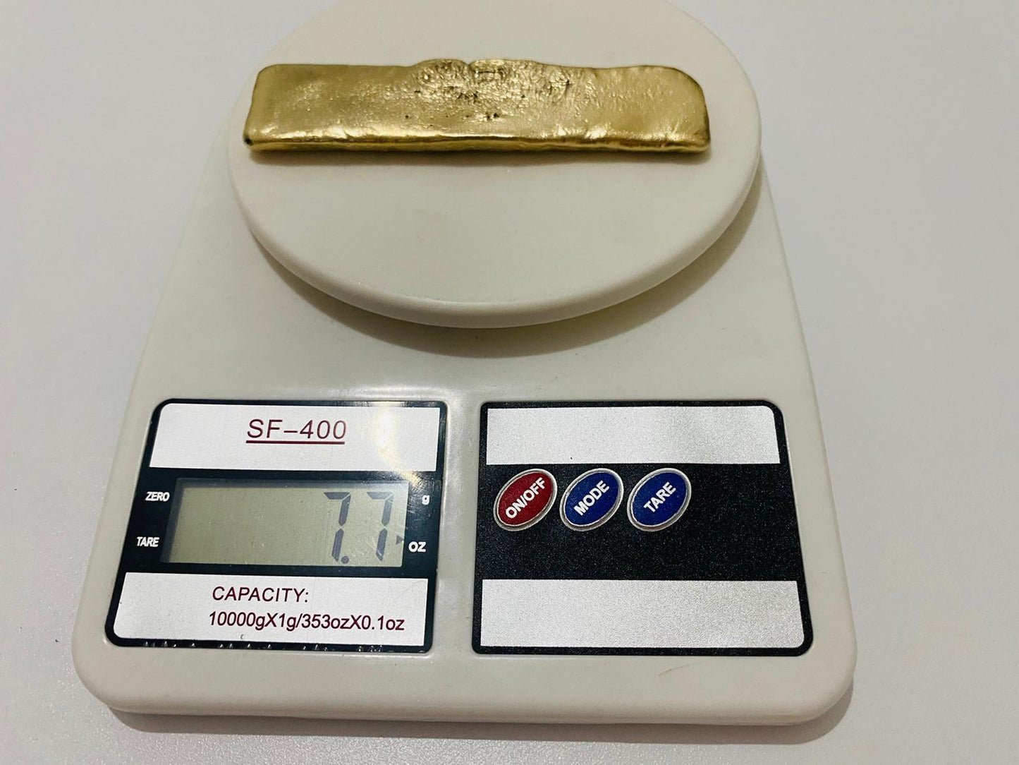 Ingot 7.7 Oz Nordic Gold Bar Hand Poured Casting