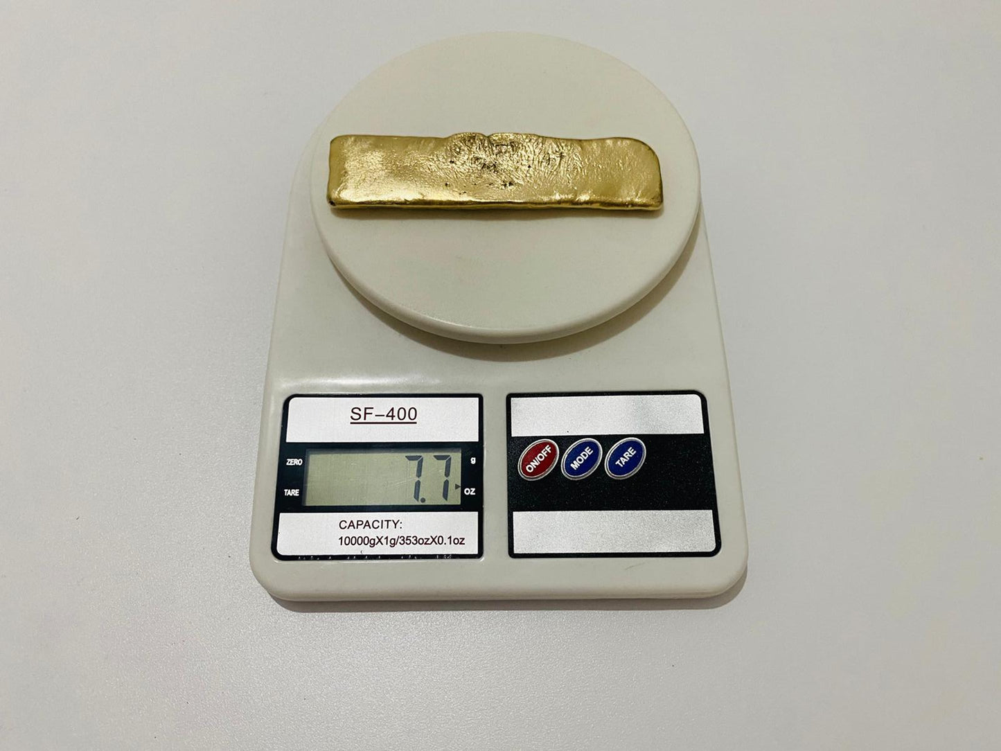 Ingot 7.7 Oz Nordic Gold Bar Hand Poured Casting