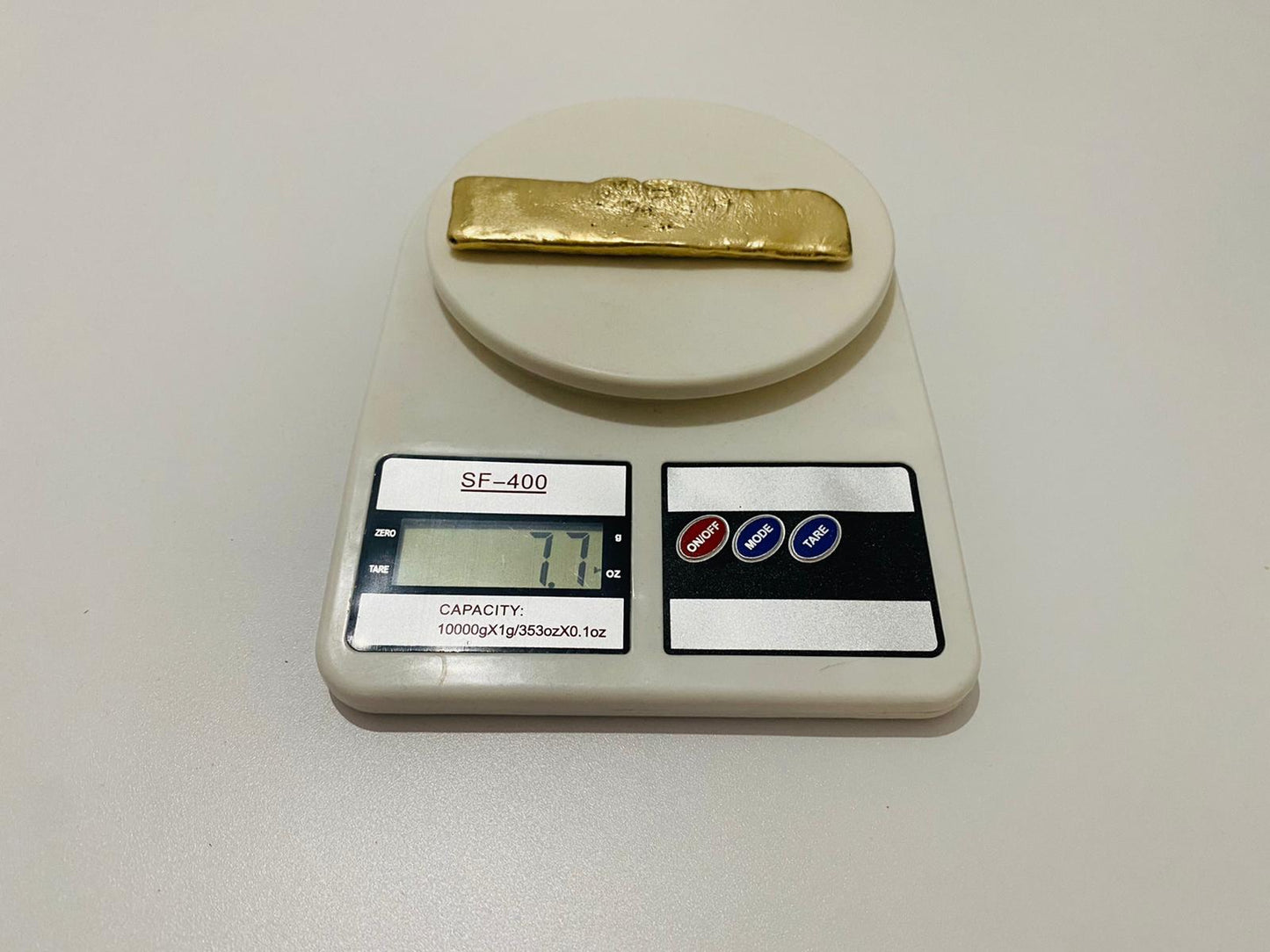 Ingot 7.7 Oz Nordic Gold Bar Hand Poured Casting