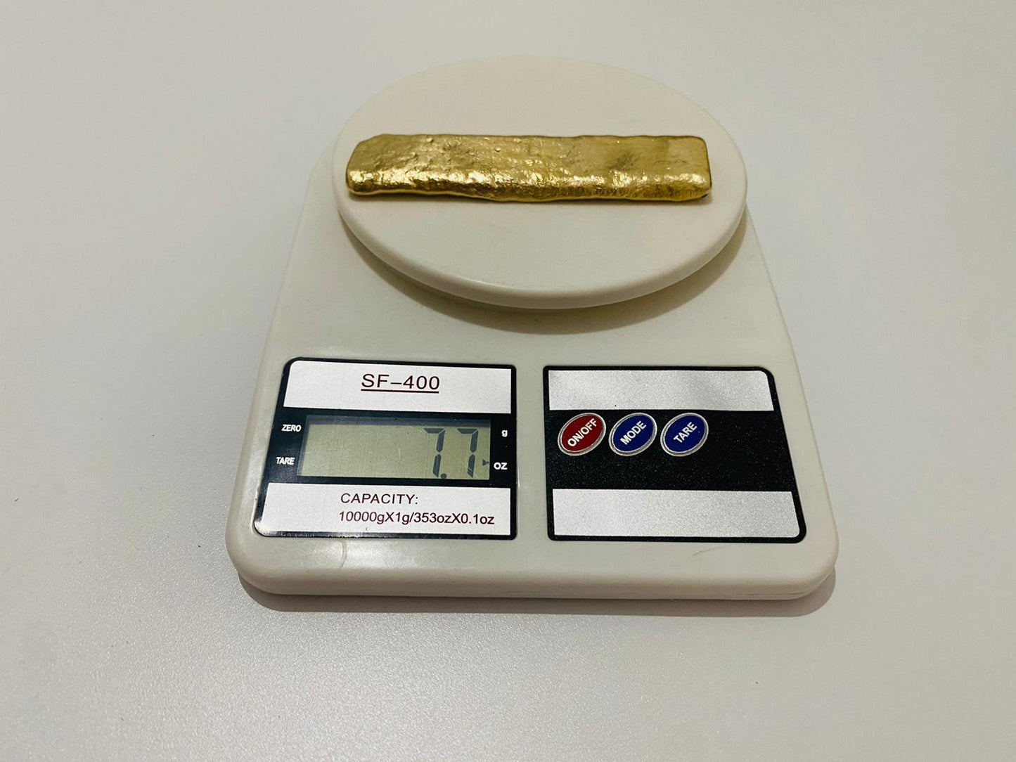 Ingot 7.7 Oz Nordic Gold Bar Hand Poured Casting