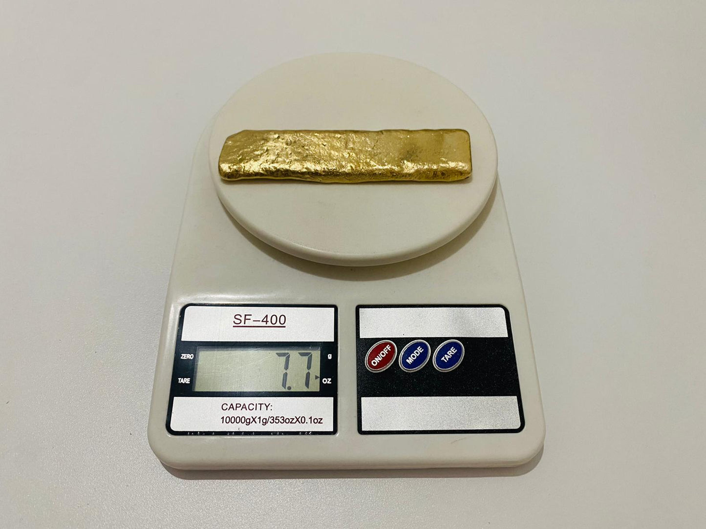 Ingot 7.7 Oz Nordic Gold Bar Hand Poured Casting