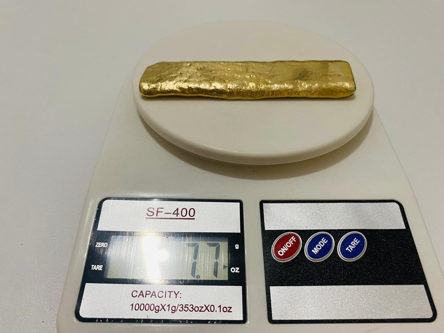 Ingot 7.7 Oz Nordic Gold Bar Hand Poured Casting
