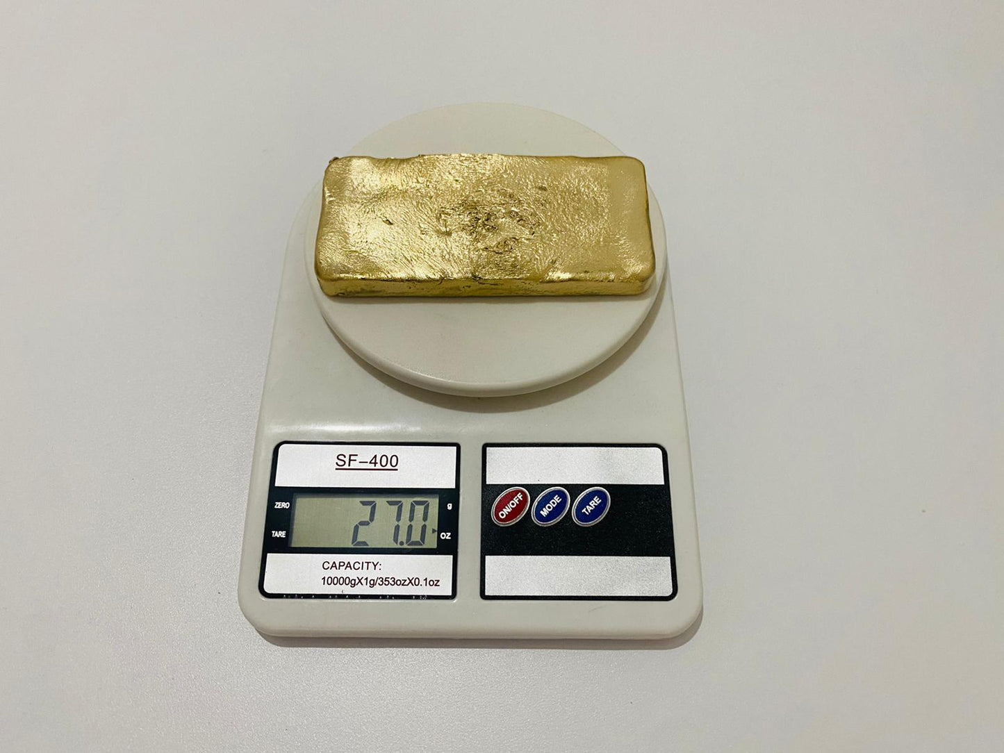 Ingot 27.0 Oz Nordic Gold Bar Hand Poured Casting