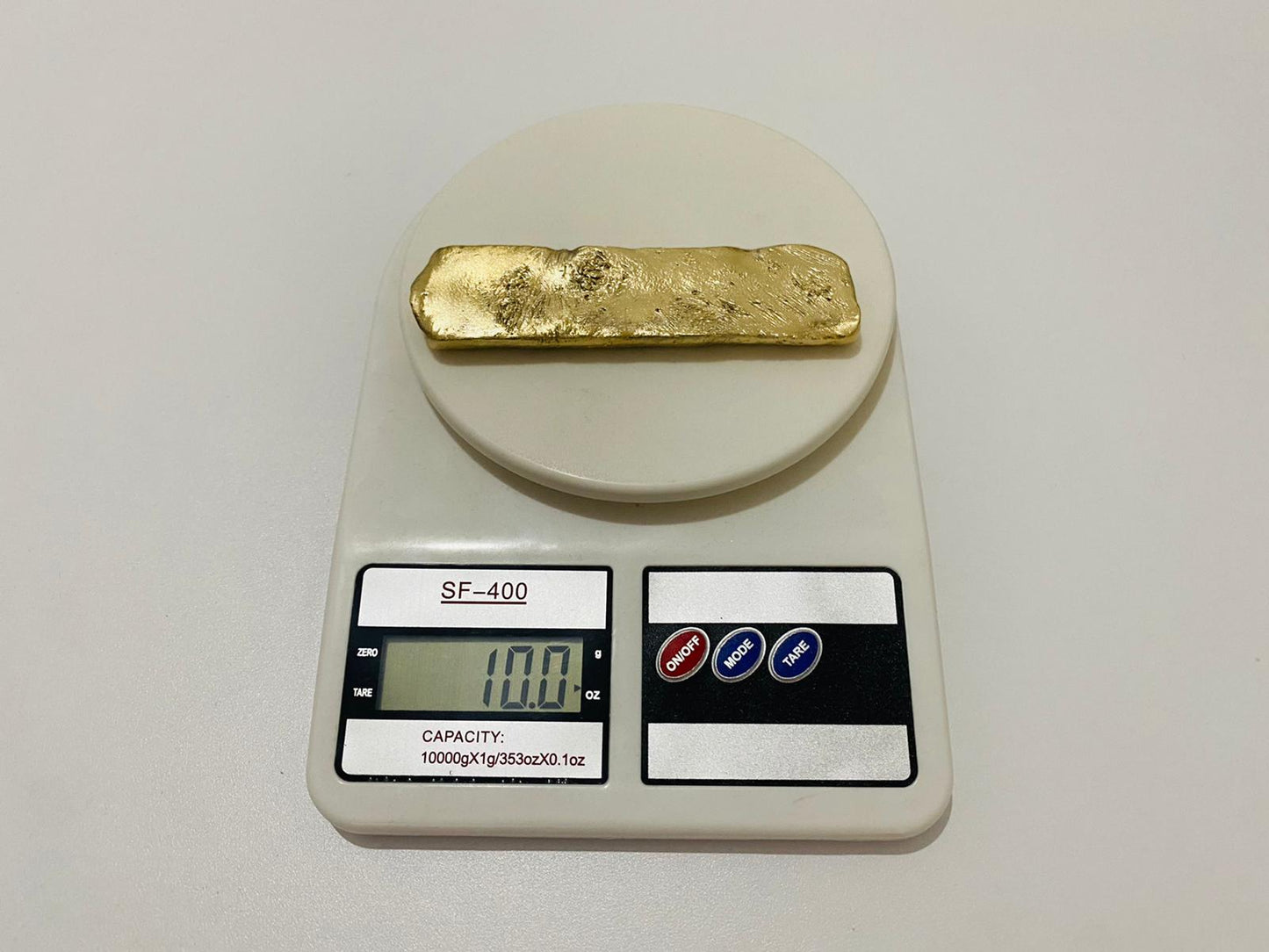 Ingot 10.0 Oz Nordic Gold Bar Hand Poured Casting