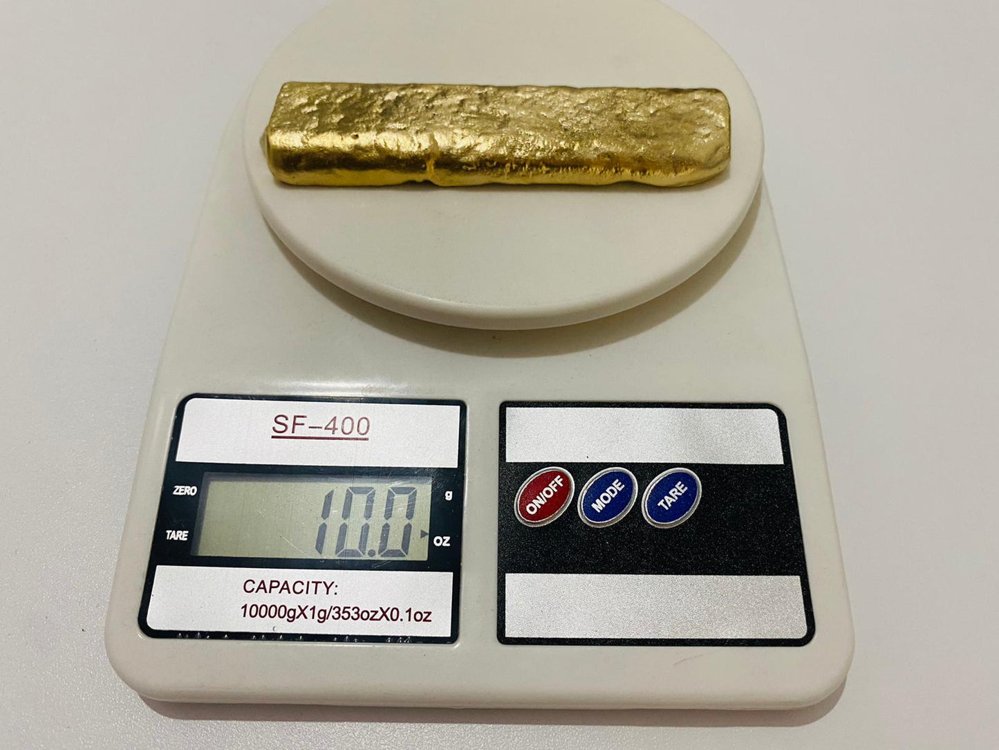 Ingot 10.0 Oz Nordic Gold Bar Hand Poured Casting
