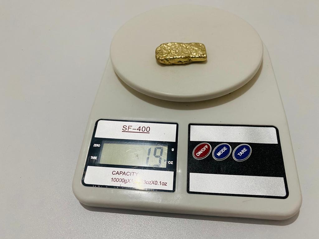 Ingot 1.9 Oz Nordic Gold Bar Hand Poured Casting
