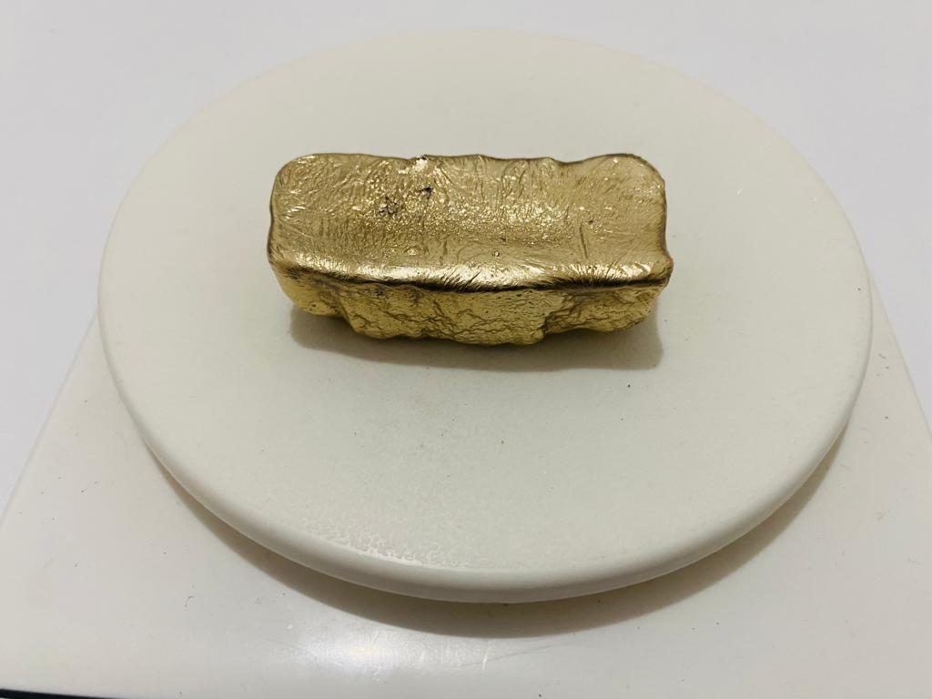 Ingot 8.2 Oz Nordic Gold Bar Hand Poured Casting