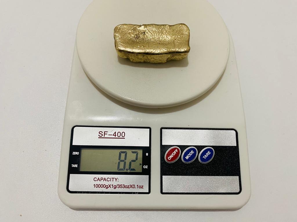 Ingot 8.2 Oz Nordic Gold Bar Hand Poured Casting