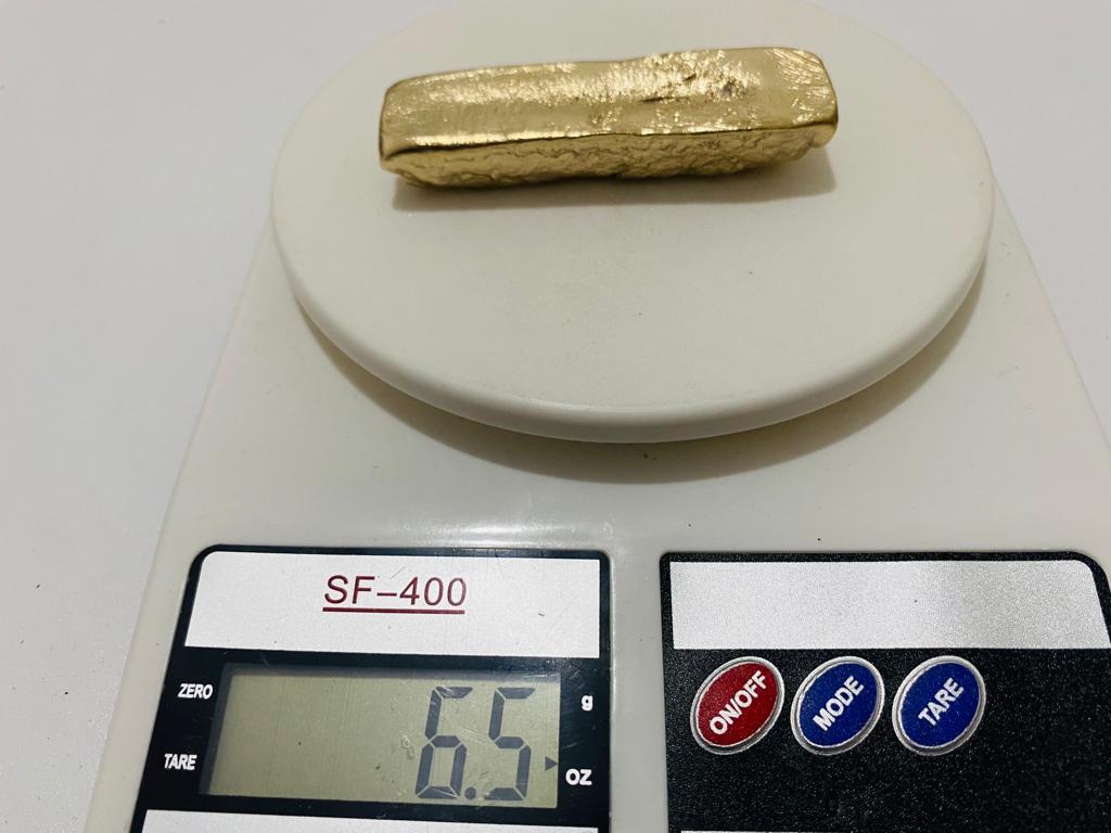 Ingot 6.5 Oz Nordic Gold Bar Hand Poured Casting
