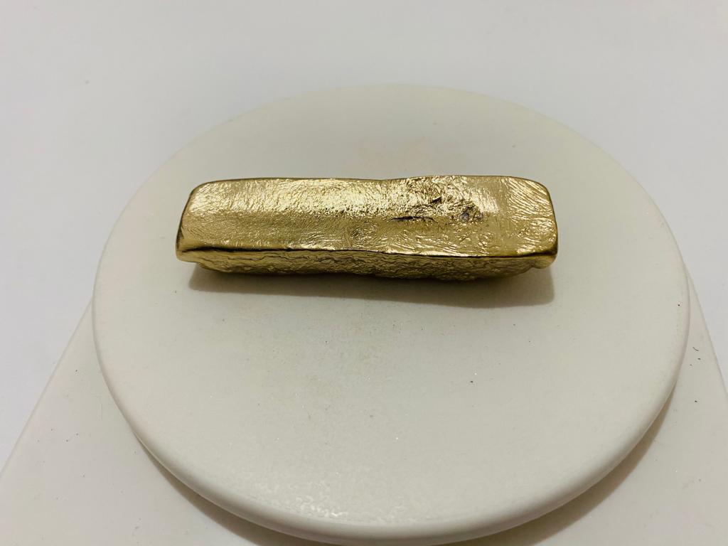 Ingot 6.5 Oz Nordic Gold Bar Hand Poured Casting