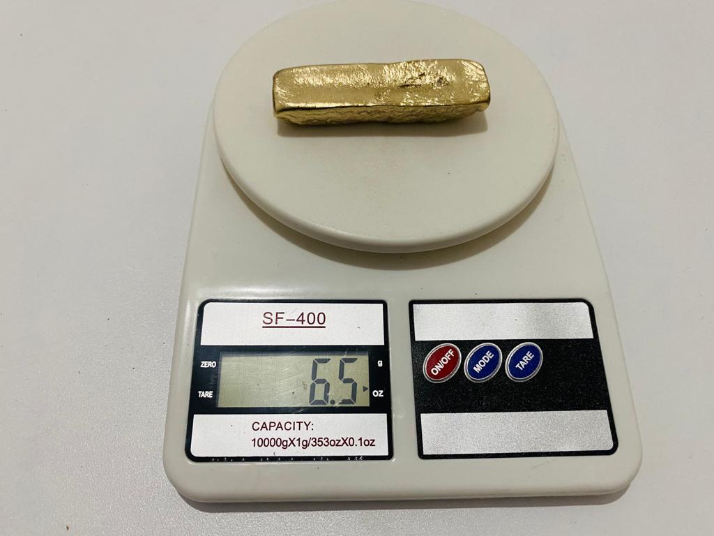Ingot 6.5 Oz Nordic Gold Bar Hand Poured Casting