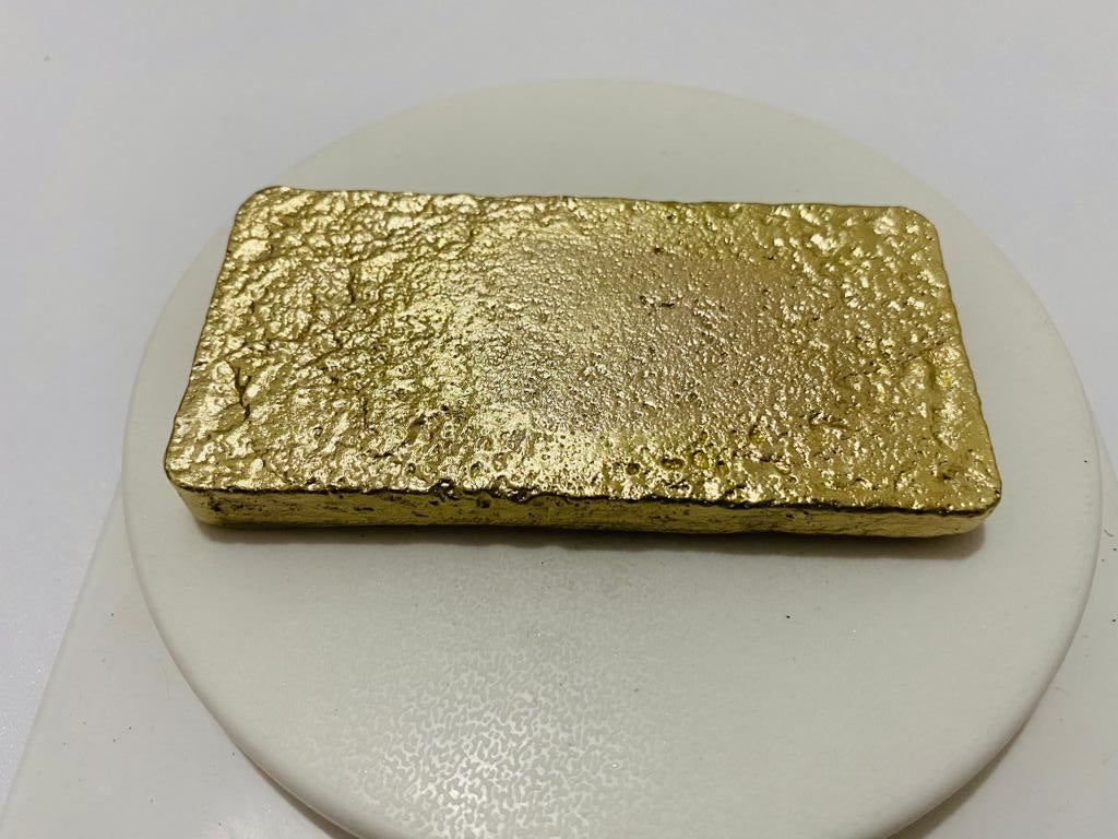 Ingot 17.0 Oz Nordic Gold Bar Hand Poured Casting