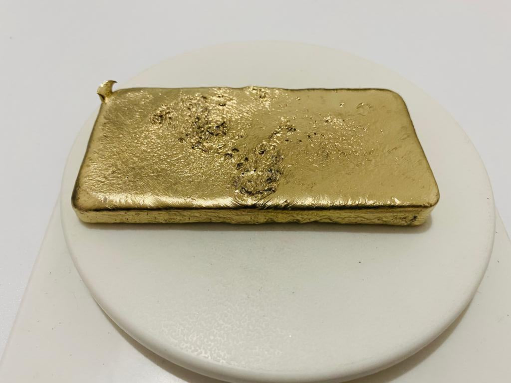 Ingot 17.0 Oz Nordic Gold Bar Hand Poured Casting