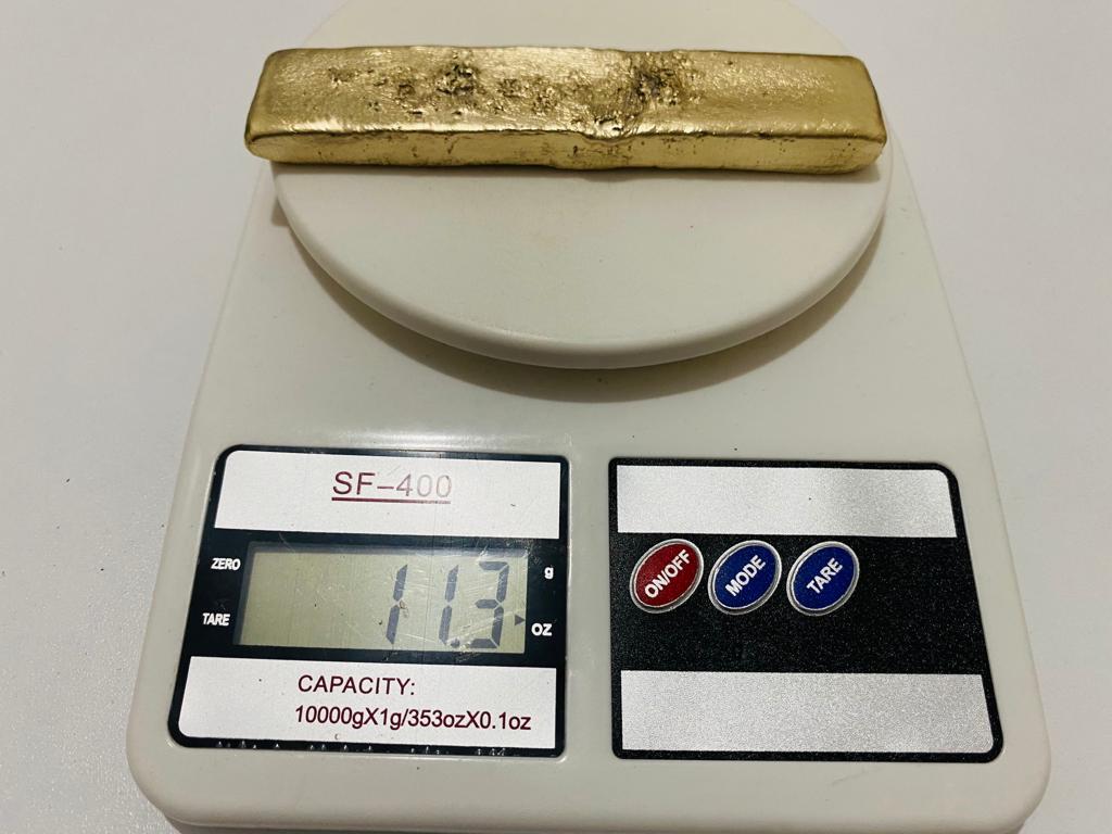 Ingot 11.3 Oz Nordic Gold Bar Hand Poured Casting