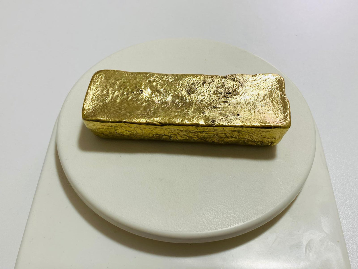 Ingot 20.7 Oz Nordic Gold Bar Hand Poured Casting