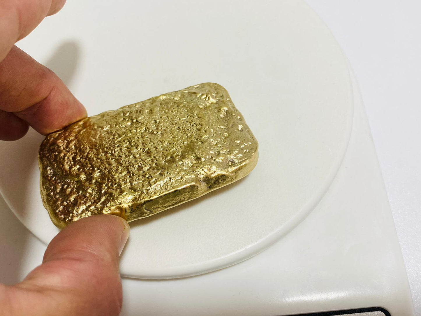 Ingot 9.0 Oz Nordic Gold Bar Hand Poured Casting